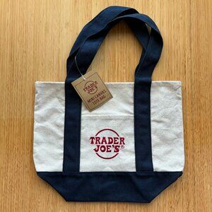 Trader Joe's Reusable Mini Tote - Blue